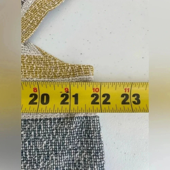 NWT‎ Madewell TextureThread Cap-Sleeve Dress Stripe XL 100% Cotton 0224 - Picture 14 of 15